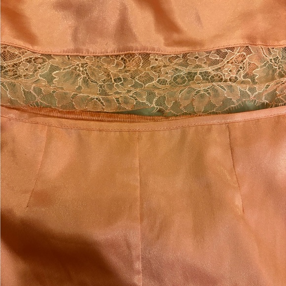 Victoria's Secret Coral Lace Sleepwear Set - Picture 2 of 6